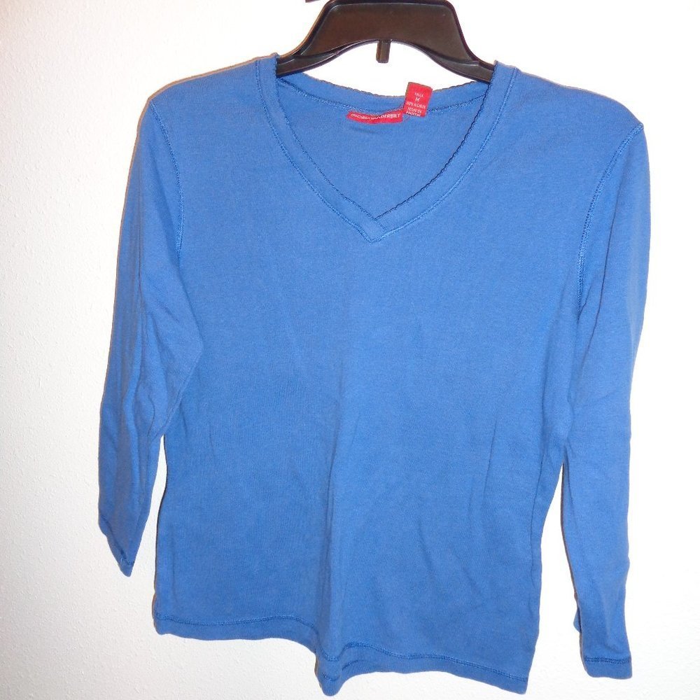 Gloria Vanderbilt Shirt Size M